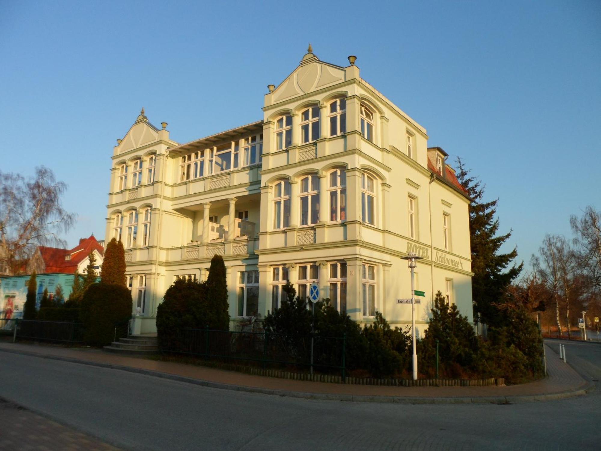 Hotel Schloonsee Garni Seebad Bansin Exterior photo